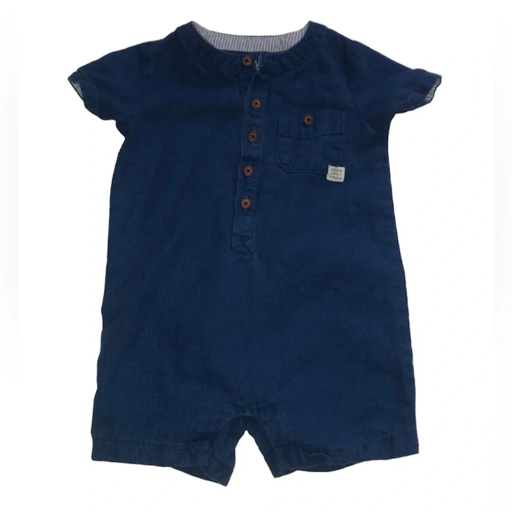 CARTER’S romper. Blue 12 month